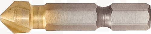 KS Tools Kegel- und Entgratsenker-Bit 1/4 Zoll HSS TiN 90 Grad 10,4 mm - Bild 1