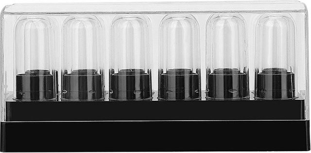 12 Stück Lippenstift Probe Rohre Mini Lip Balm Leere Rohre, Weiß - Bild 1