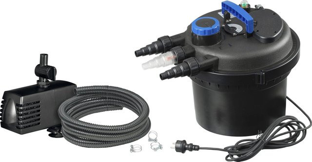 Ubbink BioPressure II 3000 Plus Set Druckfilter für den Teich inklusive Pumpe und UVC-Klärer - Bild 1