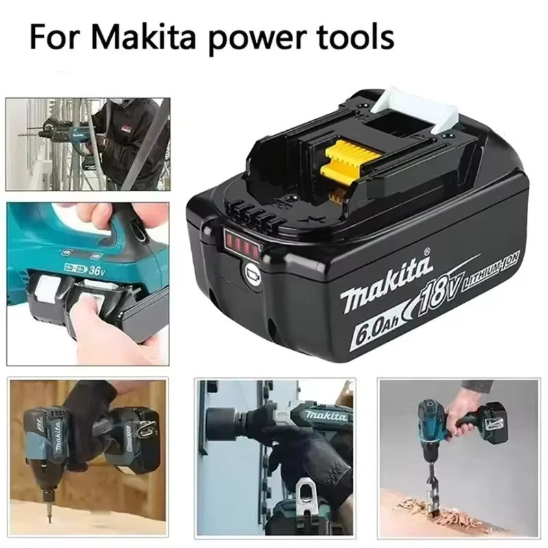 Makita Original BL1850 Akku 18V 6Ah Schwarz für kabellose Werkzeuge - Bild 3