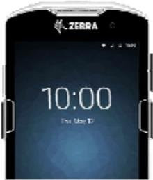 Zebra Schutzfolie für KT-TC51-SCRNP1-01, transparent, 3er-Pack - Bild 1