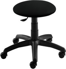 Mayer Sitzmöbel Multifunktionshocker 1282, höhenverstellbar, Kunstleder, schwarz, Breite: 60 cm - Bild 1