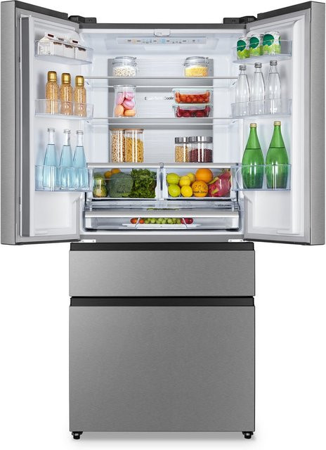 Hisense French Door Kühl-Gefrierkombination RF540N4SBI2 in Edelstahl-Optik - Bild 2