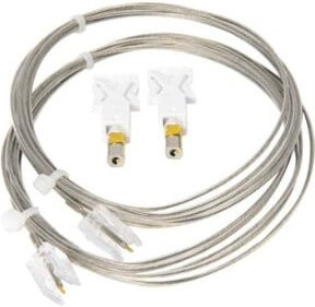 Ceag Seilabhängungs-Set für CrystalWay LUM10560 Notlichtsysteme in Silber, 20 m + 30 m - Bild 1