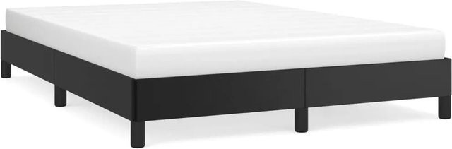 vidaXL Polsterbett in Schwarz aus Kunstleder mit modernem Design, B/T/H: 140 x 200 x 143 cm - Bild 1