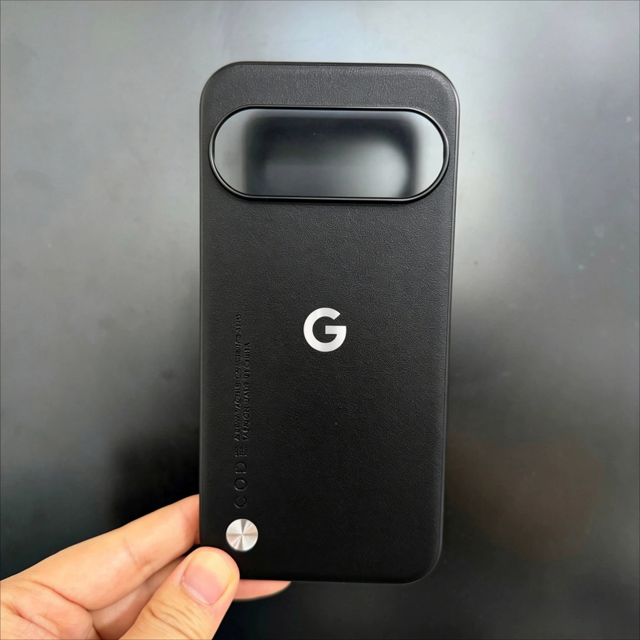 Schlanke PU-Leder-Handyhülle für Google Pixel 11 10 9 8 7 6 A Pro XL in Schwarz und Gelb mit Kameraschutz - Bild 2
