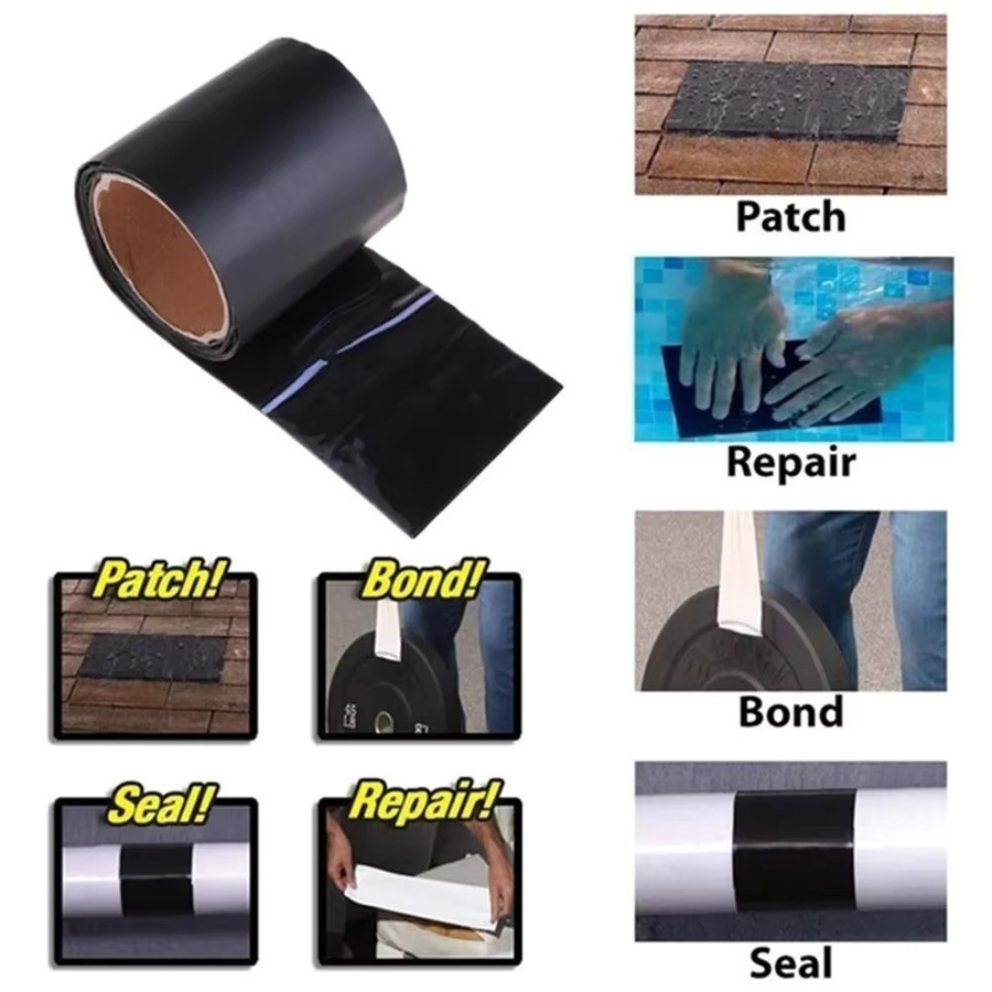 Wasserdichtes Faserband zur Reparatur und Abdichtung von Lecks, B/B/H: 150 x 10 x 10 cm - Bild 2