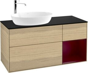 V&B Waschtischunterschrank Finion in Eiche Lackiert, Breite: 120 cm, Tiefe: 50,1 cm, Höhe: 50,1 cm - Bild 1