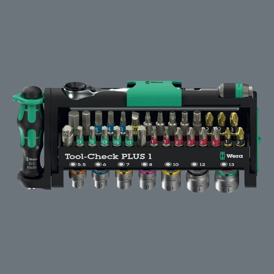 Wera Tool-Check Combi 1 Set, 1/4 Zoll, 40-teilig - Bild 3