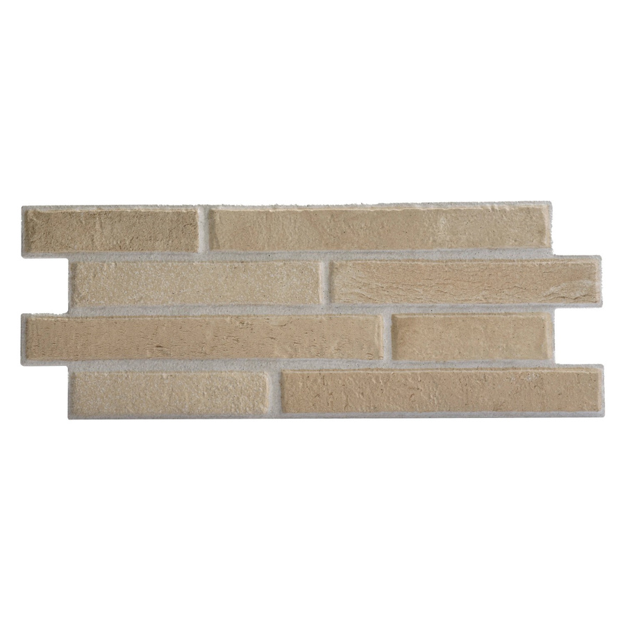 Klimex Verblender Feinsteinzeug UltraStrong Long Brick in Steinoptik Grau-Beige B: 40 cm, H: 16 cm - Bild 2