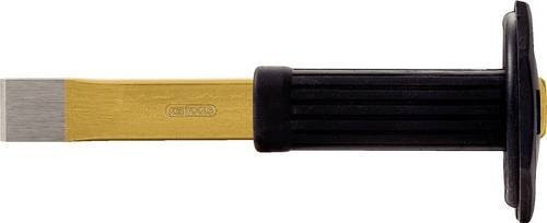 KS Tools Schlitzmeißel mit Handschutzgriff aus Chrom-Molybdänstahl in Gold - Bild 1