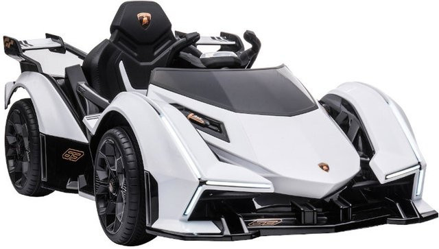 TPFLiving Lamborghini V12 Vision Gran Turismo Elektro-Kinderauto, weiß - Bild 1