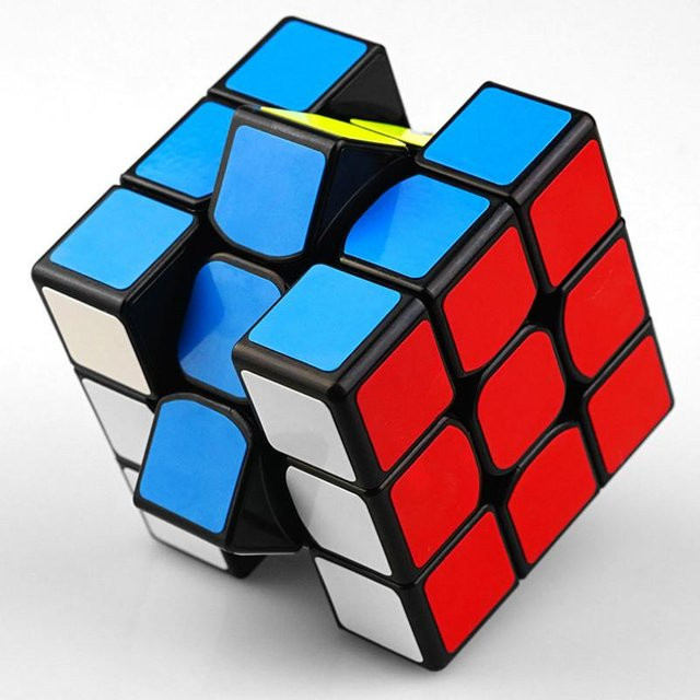 Global Toy 3x3x3 Zauberwürfel Puzzle schwarz - Bild 1