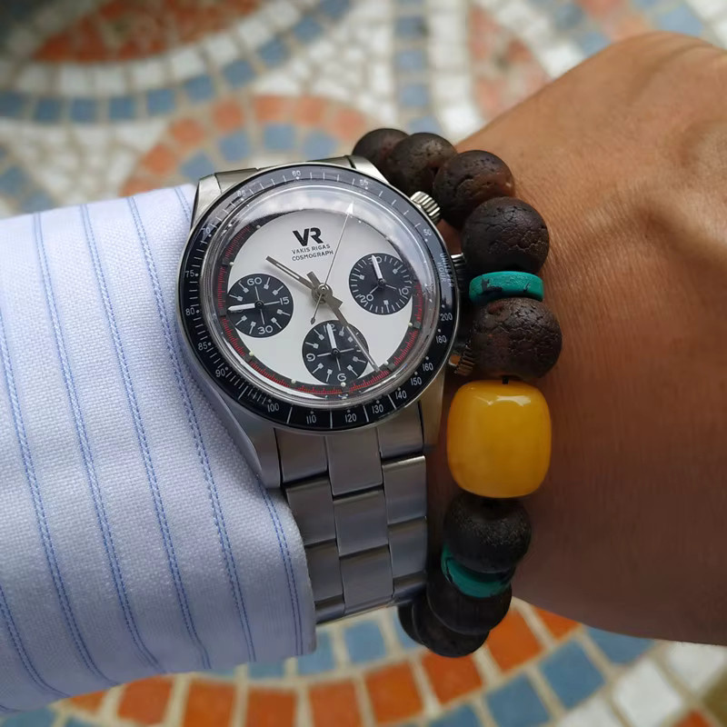 Vakuy Armbanduhr Chronograph, Automatik, Edelstahl, 38 mm, Herren - Bild 3