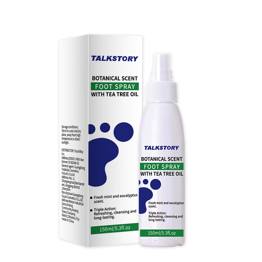 TALKSTORY Fußdeodorant-Spray mit Teebaumöl, Unisex - Bild 7