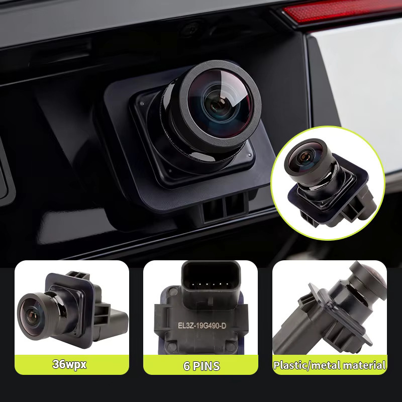 ANWAYTECH Rückfahrkamera für Ford F150 (2012-2014) in Schwarz, kompatibel mit BL3Z-19G490-B, EL3Z-19G490-D und EL3T-19G490-AA - Bild 4