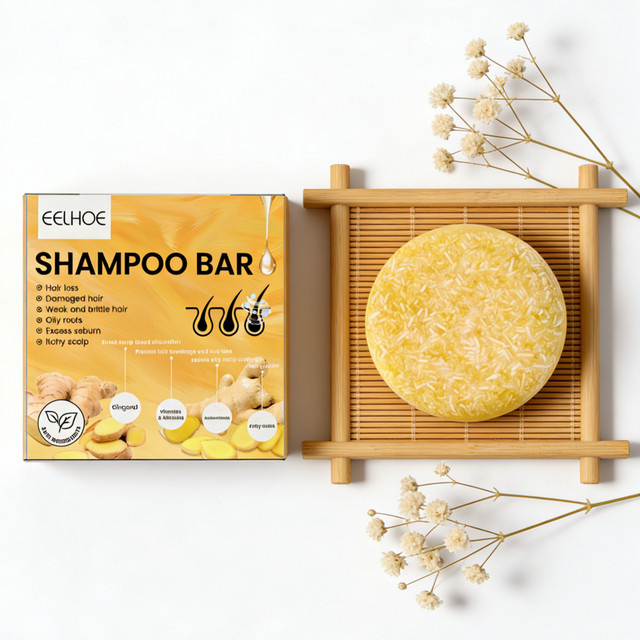 EELHOE Ingwer Shampoo-Bar, 60 g - Bild 1