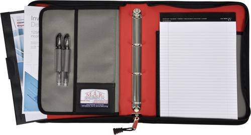 C.K. Magma Dokumentenmappe MA2600 für A4, Schwarz, B: 30,0 cm, H: 34,0 cm, T: 4,0 cm - Bild 1