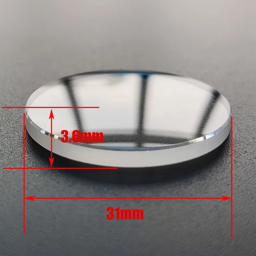 OUMASHI Uhrenglas Saphirglas, doppelt gewölbt, 31 mm * 3,6 mm, Unisex - Bild 3