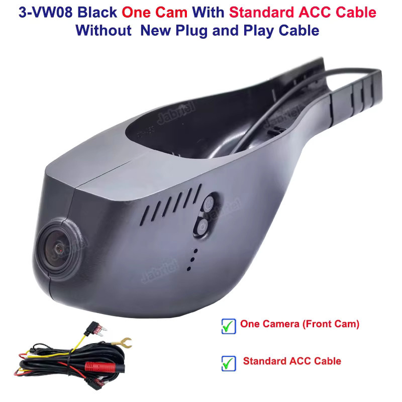 Plug And Play Wifi Auto DVR Dash Cam für Volkswagen und Skoda in Schwarz - Bild 3