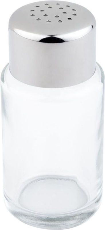 APS Ersatzglas mit Edelstahlabdeckung und 18 Löchern, transparent, B/Ø/H: 4 x 4 x 9 cm - Bild 1