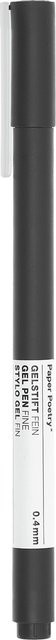 Rico Design Paper Poetry Gelstift fein 0,4mm Schwarz - Bild 1