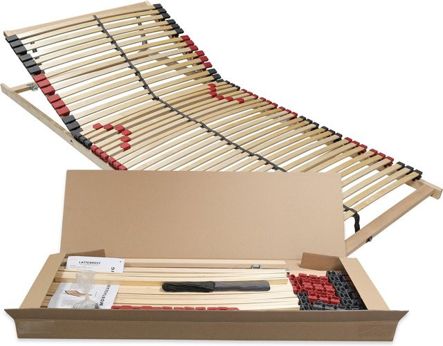 BeMeo Lattenrost Komfort aus Buche Massivholz, B: 90 cm, L: 200 cm - Bild 1