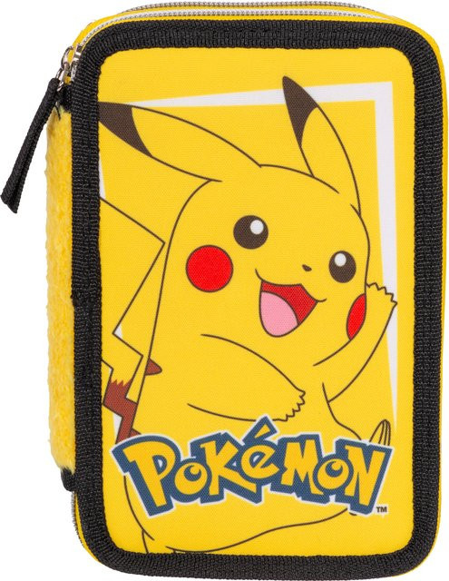 Befülltes Pokémon Federmäppchen in Gelb - Bild 1