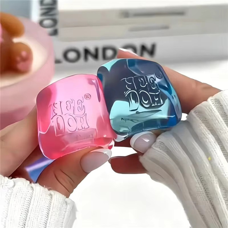 Needoh Nice Ice Baby Fidget Cube Set, 4er-Pack, Sensorik-Spielzeuge - Bild 5