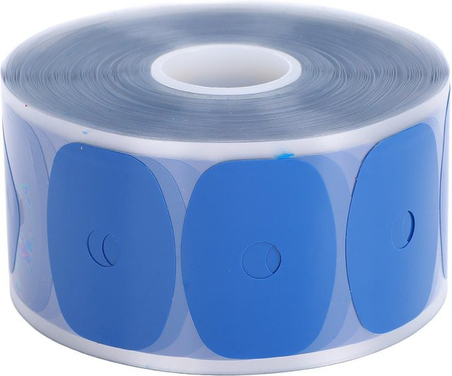 Koogeelife Brillenlinsen Anti-Rutsch-Aufkleber, Blau, 1000 Stück - Bild 1