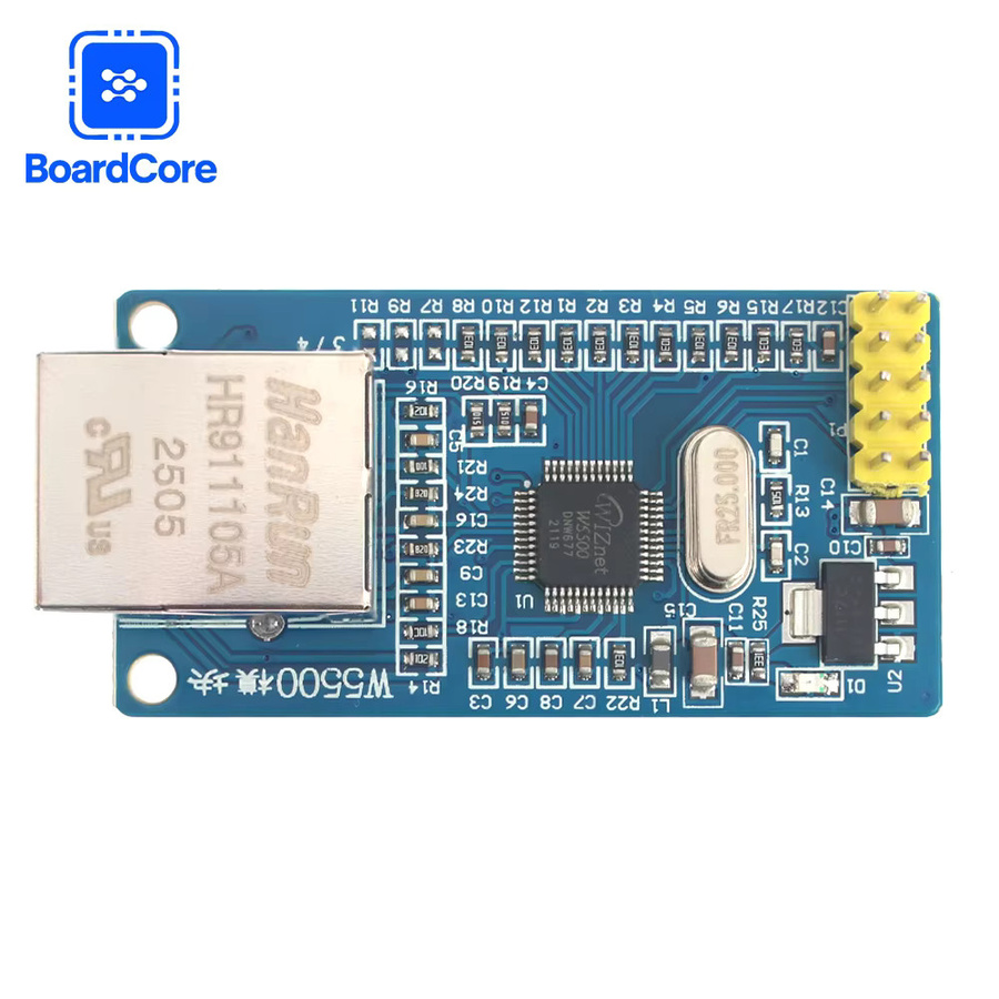 USR-ES1 Ethernet-Modul W5500 Hardware SPI zu LAN/Ethernet TCP/IP für 51/STM32 Mikrocontroller in Blau - Bild 2