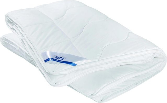 BeCo Active Duo Vierjahreszeiten-Steppbett in Weiß mit Baumwoll-Perkal, B/T: 200 x 200 cm - Bild 1
