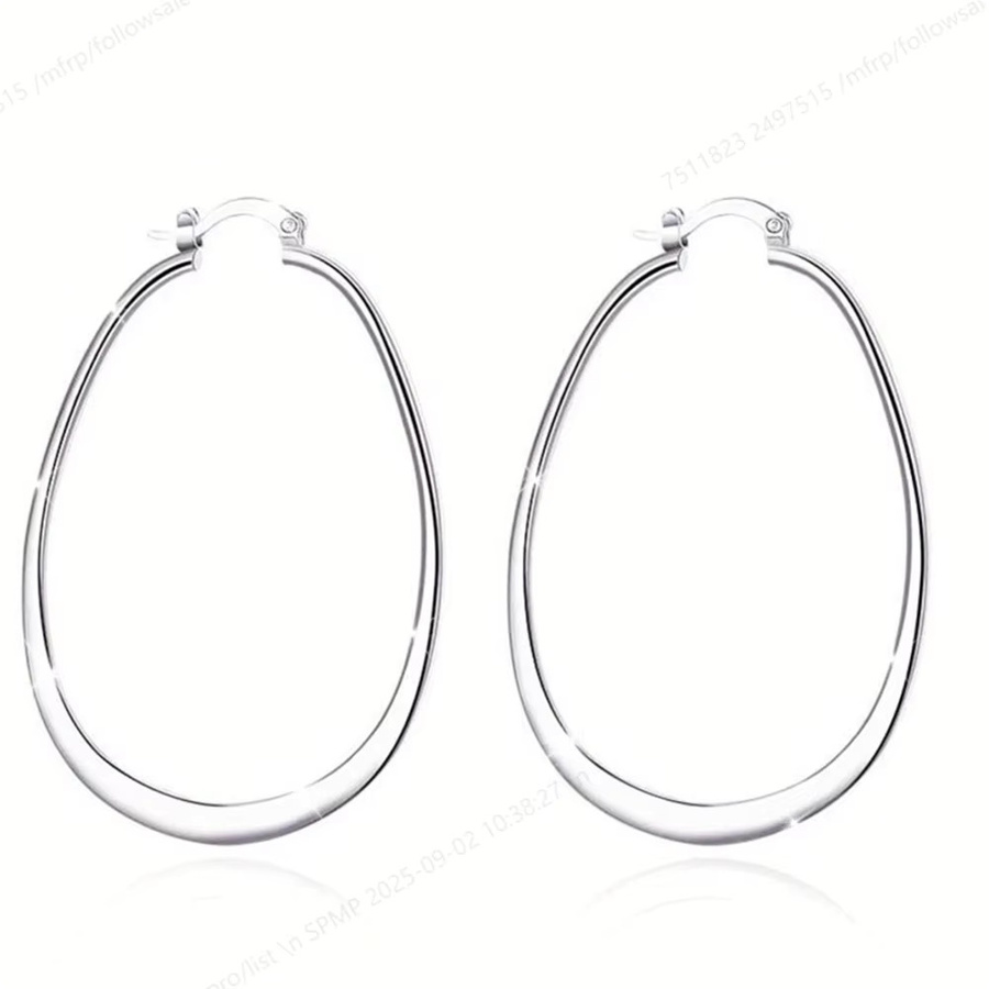 DOTEFFIL Ohrringe 925 Silber, 45 mm, Damen - Bild 4