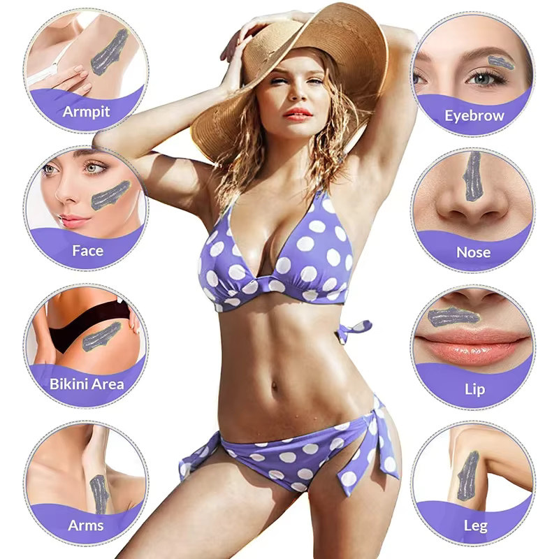 Doll Wax Wachsperlen für Ganzkörper-Haarentfernung, Unisex - Bild 2
