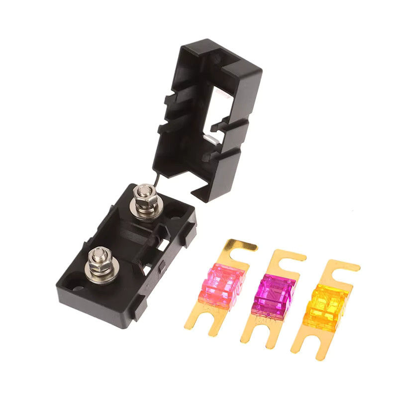 ANS Sicherungsbolzen mit Gabelstecker und Basisplatte für 20V bis 200A - Bild 2