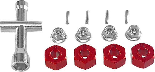 MJX Hyper Go Upgrade Kreuzschlüssel Sechskant-Set, Metall, Grau, Zubehör - Bild 1