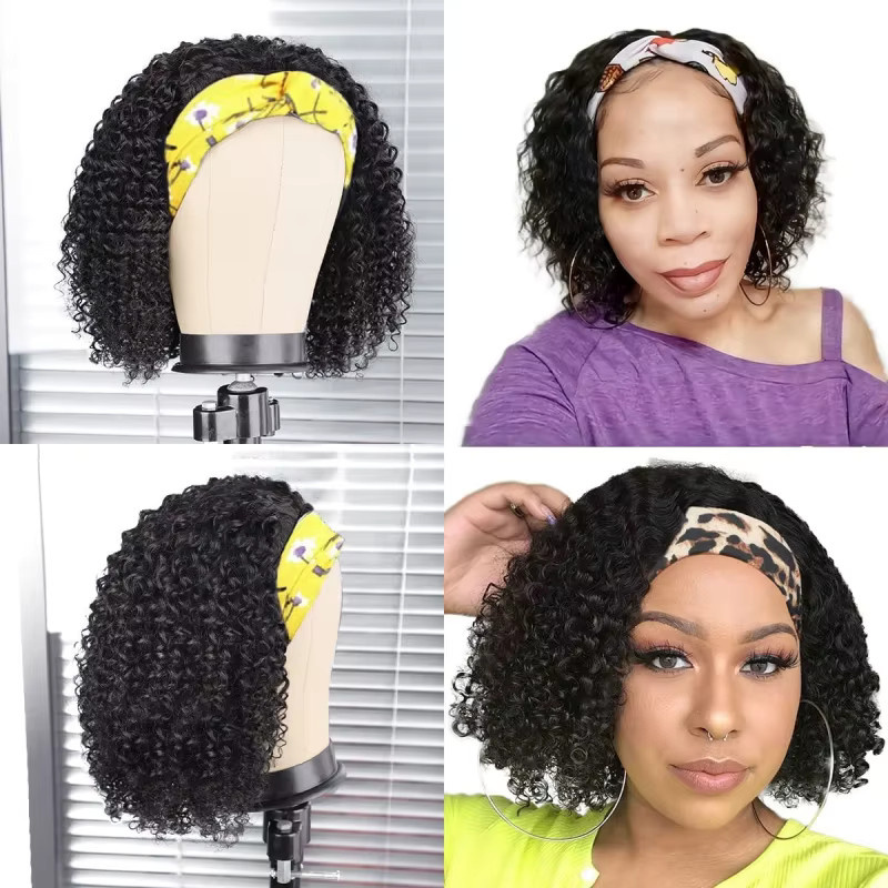Suri Hair Stirnband-Perücke, 30,5 cm, synthetische tiefe Wellen, natürliche Farbe - Bild 3