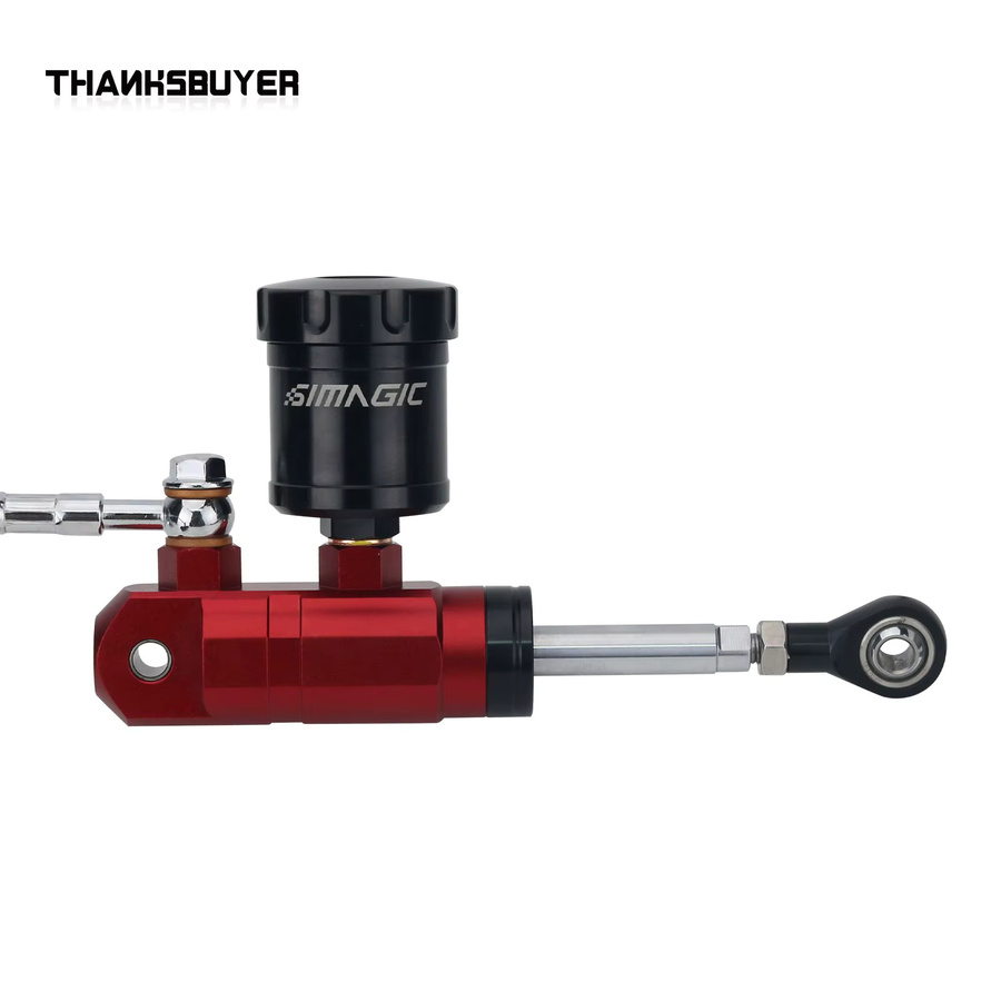 Simagic P-B30 hydraulische Pedalbremse in Rot für Rennsimulator-Pedalaufbau und Modifikation - Bild 2