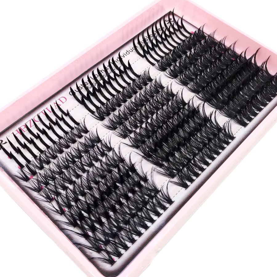 Wimperncluster Set, Black, Unisex, Natürlich - Bild 5