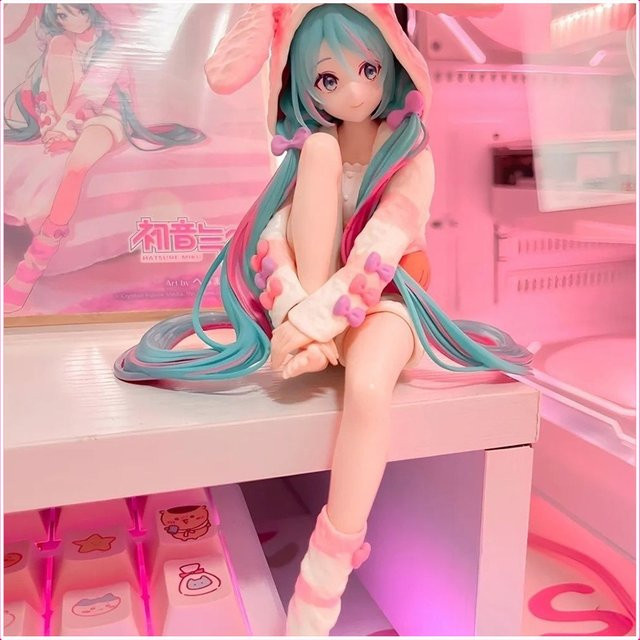 Bandai Hatsune Miku Figur, Actionfigur, 15cm - Bild 1