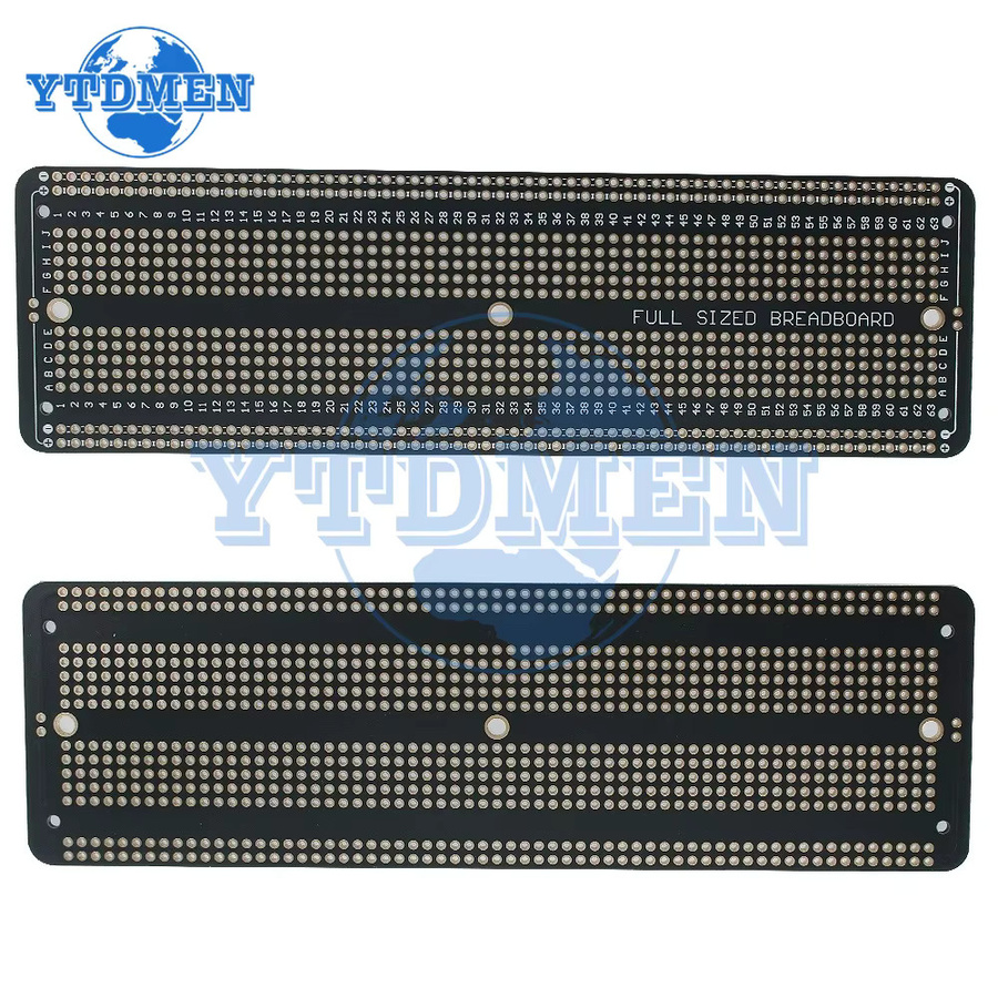 YTDMEN Doppelseitige PCB Prototype Board für Arduino, Black, B: 5,2 cm, T: 17,2 cm - Bild 5