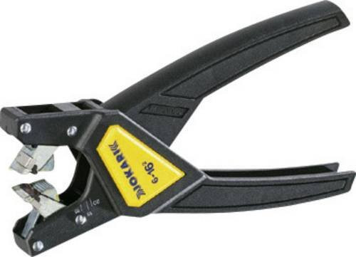 Jokari Automatikabisolierzange in Schwarz mit einer Länge von 166 mm für 6-16 mm² - Bild 1
