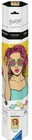 Ravensburger PopArt Lady in Pink Leinwand - Bild 1