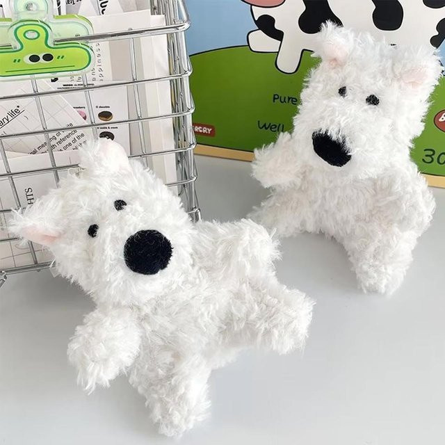 Rd lala Anhänger, West Highland Terrier Welpe Cartoon, Unisex - Bild 1