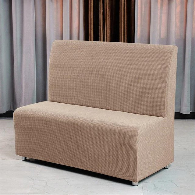 Yiran Furniture Ärmelloser Fleece Sofabezug aus Polyester, Schmutzabweisend und Rutschfest, Bunt - Bild 1