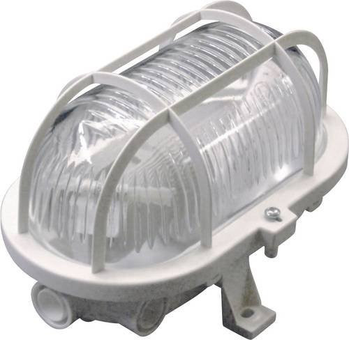 Müller-Licht Oval Feuchtraumleuchte E27 Weiß IP44 Wandlampe für das Badezimmer - Bild 1