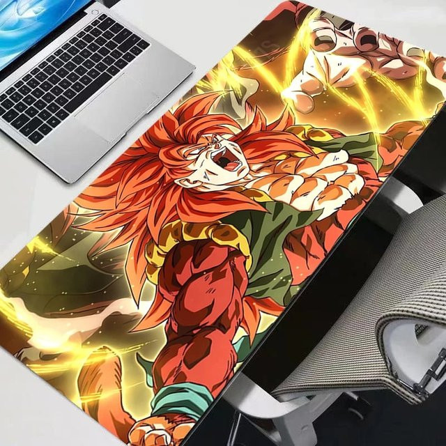 Bandai Dragon Ball Z Anime Mauspad XXL Multicolor mit HD-Druck und Locking Edge für PC und Gamer - Bild 1