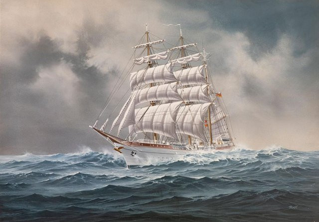 Revell Model Set Gorch Fock, Modellbausatz, 1:350 - Bild 5