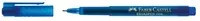 Faber-Castell Fineliner BROADPEN 1554 mit blauer Tinte und transparentem Gehäuse - Bild 1