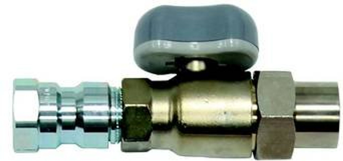 Vaillant Kugelventil mit Filtersieb, 1 Zoll, vernickelt, Silber - Bild 2